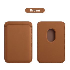 Magsafe Magnetic Leather Card Clip For IPhone 14 Pro Max 13 12 Pro Magnetic Wallet Card Holder Bag Phone Case Accessories