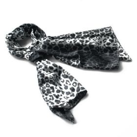 Blando Elegant Stylish Leopard Design Natural Silk Scarf/Wrap/Shawl(Large)